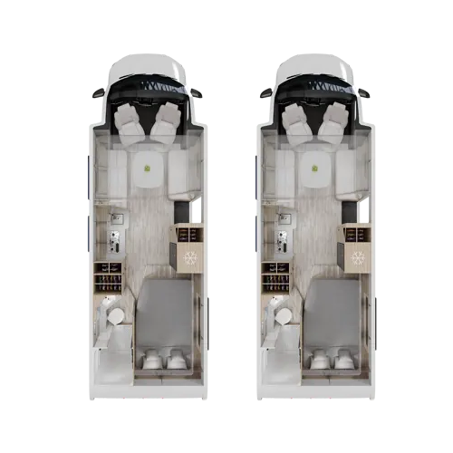 Plattegronden Kabe Royal 810 LXL