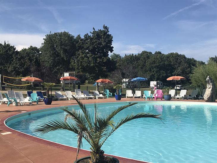Campingzwembad Frankrijk
