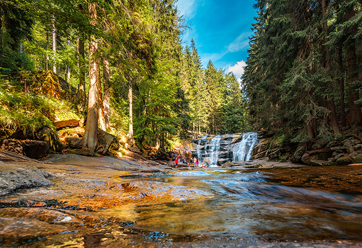 Mumlava Waterfalls