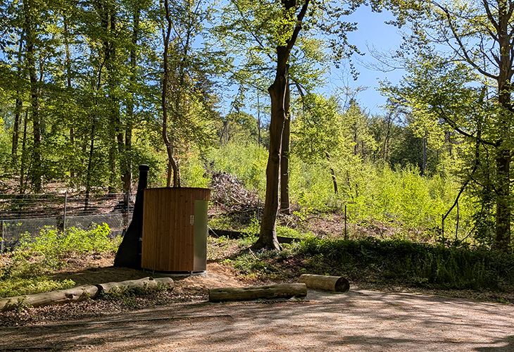 Natuurtoilet Groene Entree Donderberg - Utrechtse Heuvelrug