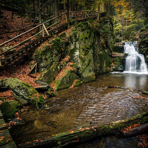 Rešov watervallen