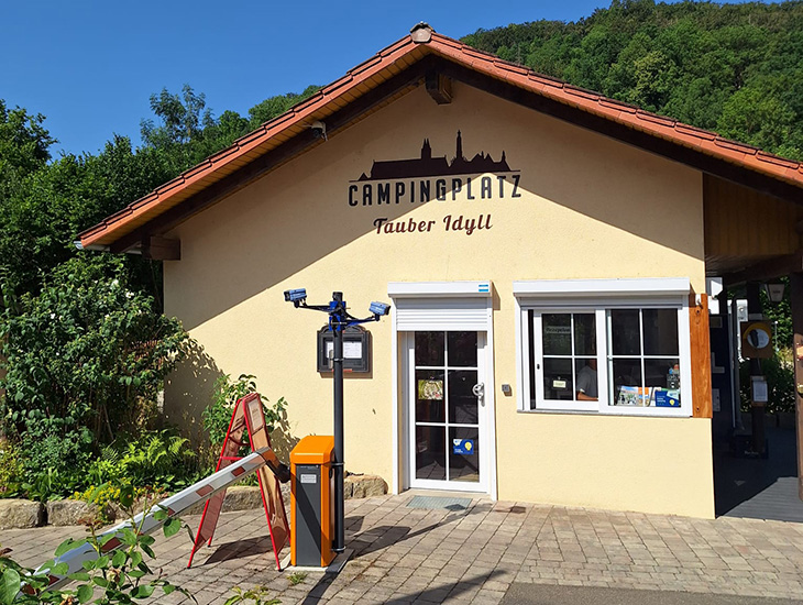 camping Tauber-Idyll: kamperen bij Rothenburg ob der Tauber