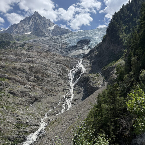 Glacier Des Bossons