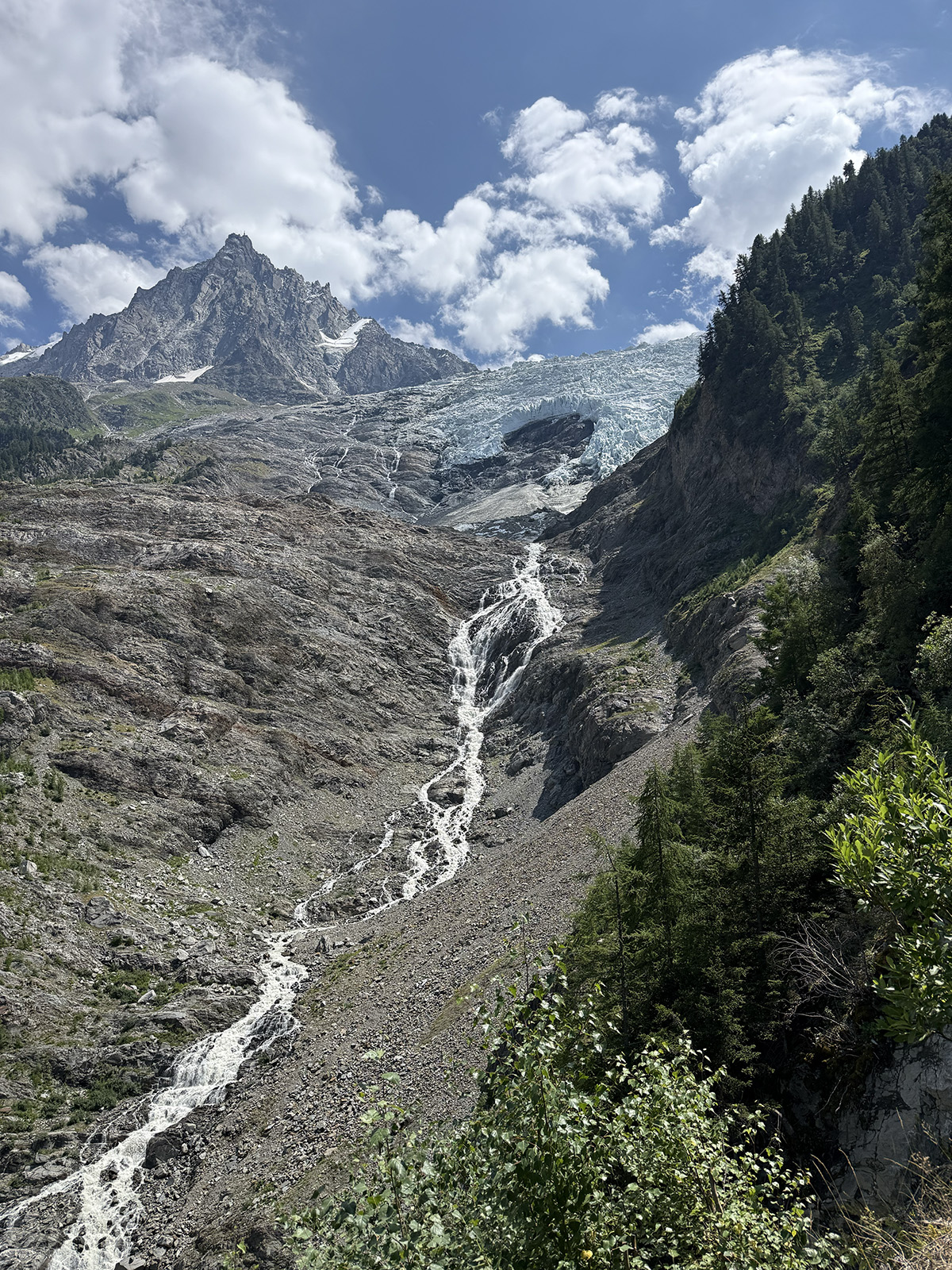 Glacier Des Bossons