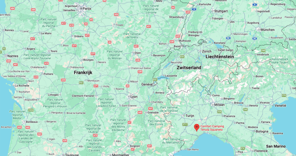 Google Maps Tenuta Squaneto