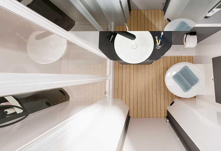 Hobby Prestige T740 WE badkamer