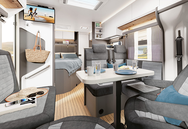 Hobby Prestige T740 WF interieur