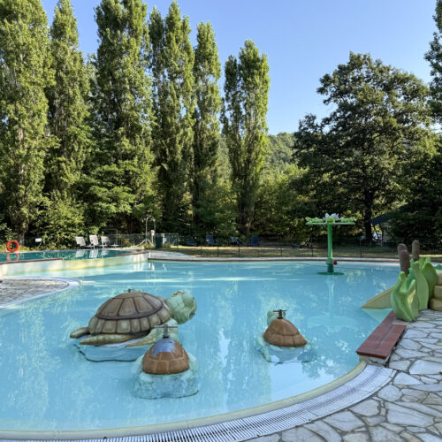 Het kinderbad van camping Tenuta Squaneto