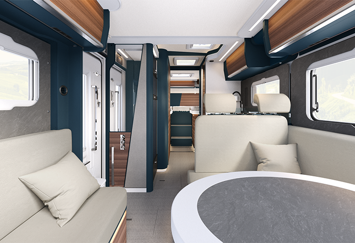Laika Kreos H 5109 MB interieur Deep Ocean