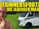 Videostill uit de Campingtrend-video over de 7 beginnersfouten die bijna iedereen met een camper maakt