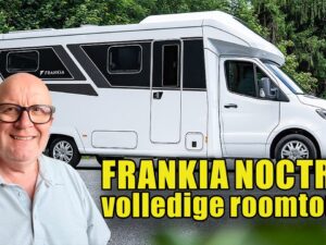 Videostill van de Frankia Noctra Edition One tijdens de walkthrough bij Caravan & Camperservice Nederweert