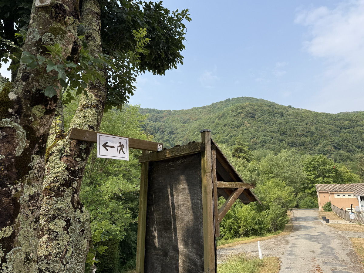 Aux Sources de Barberolle wandeling start vanaf camping le Gallo Romain