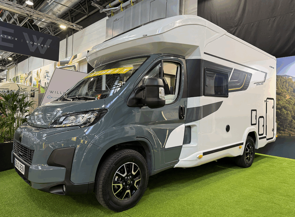 Exterieur van de Benimar Kaleo 640 op de Caravan Salon 2026