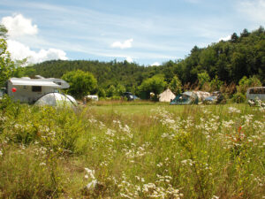 Overzichtsfoto van camping Tenuta Squaneto in Italië