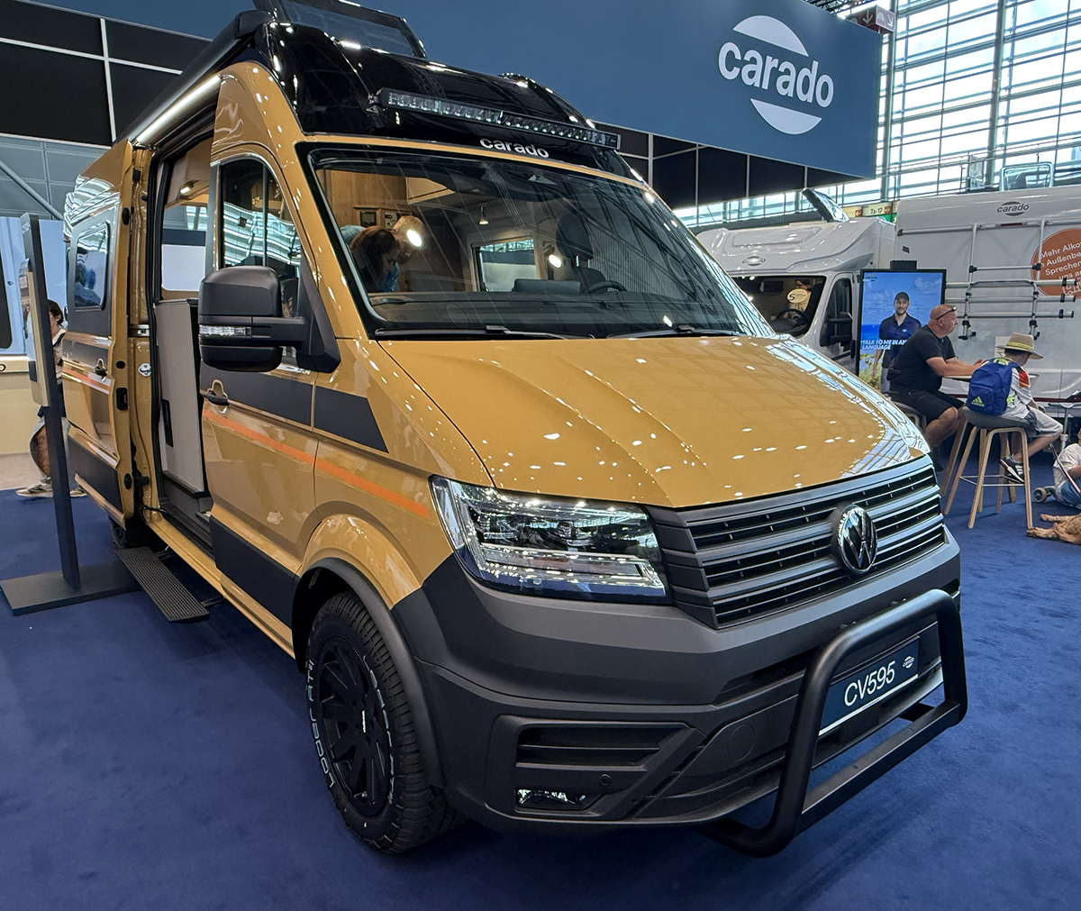 Carado CV595 X-Edition op de Caravan Salon 2026 in Düsseldorf