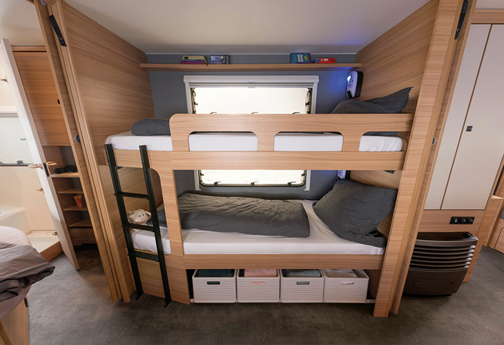 Dethleffs Summer Edition 730 FKR stapelbed