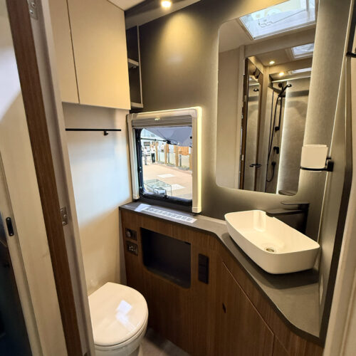 Toiletruimte in Dethleffs Graneo