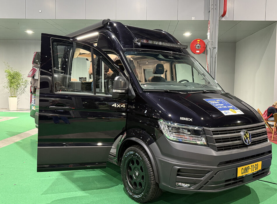 Sunlight IBEX Camper van het Jaar 2027 op de Kampeer en Caravan Jaarbeurs 2027