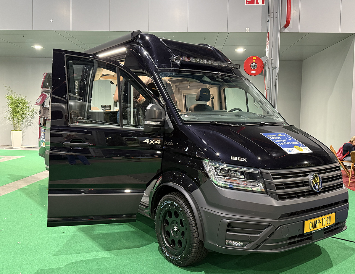 Sunlight IBEX Camper van het Jaar 2027 op de Kampeer en Caravan Jaarbeurs 2027
