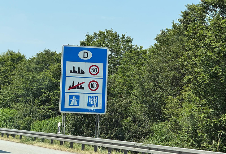 verkeersbord Duitsland