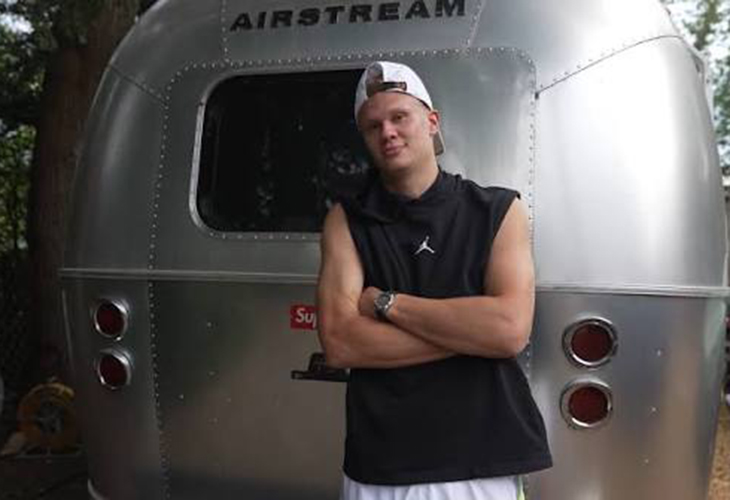 Erling Haaland Airstream