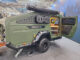 De stoere Urban Badger offroad-caravan met buitenkeuken op de camping