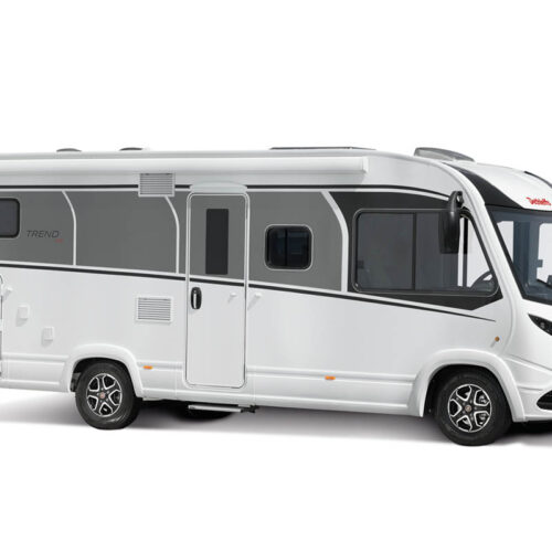 Exterieur van de integraalcamper Dethleffs Trend Active I 7027