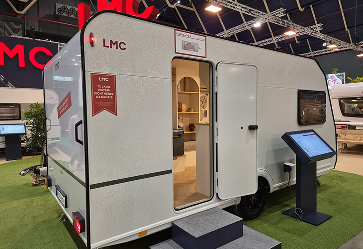 LMC e:dero 470 K op de Kampeer & Caravan Jaarbeurs