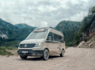 Exterieur van de buscamper Carado CV595 X-Edition