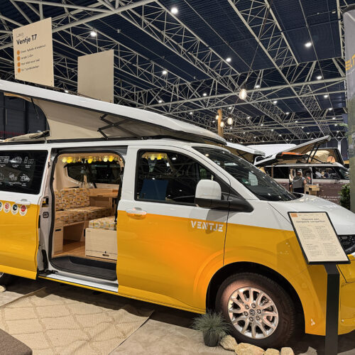 Ventje T7 op de Kampeer en Caravan Jaarbeurs 2026