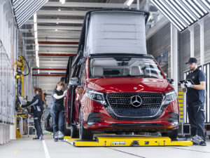 De productie van de Mercedes-Benz Marco Polo vindt vanaf nu plaats in de eigen fabriek in het Duitse Ludwigsfelde.
