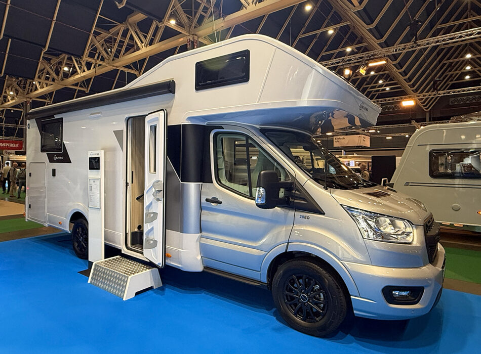 Alkoofcamper Sun Living A75 SL 20 ED op de Kampeer en Caravan Jaarbeurs 2026 in Utrecht.